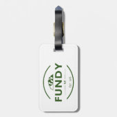 ファンディ国立公園 ラゲッジタグ (裏面縦)