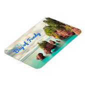 ファンディ・カナダのホプウェル・ロック湾のスタイル マグネット (左側)