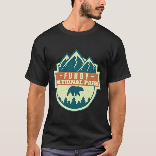 ファンディ、ニュー�ブルンスウィック精神 Tシャツ (正面)