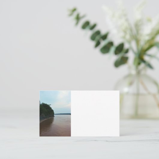 ファンデー湾 名刺 (スタンド正面)