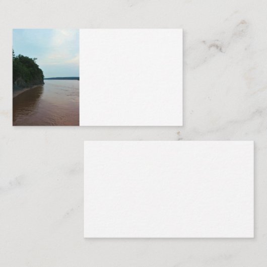 ファンデー湾 名刺 (正面/裏面)