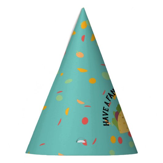 ファントスタおもしろいコ誕生日かわいいかわいいタコ パーティーハット (左)