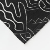 ファントムバタフライフリースブランケット フリースブランケット (角)