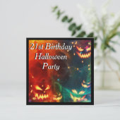 ファントムパンプキン21歳誕生日パーティー 招待状 (スタンド正面)
