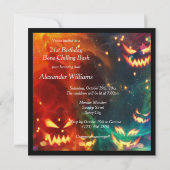 ファントムパンプキン21歳誕生日パーティー 招待状 (裏面)