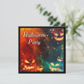 ファントムパンプキン ハロウィンパーティー 招待状 (スタンド正面)
