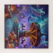 ファントム回転木馬ハロウィーン ジグソーパズル (横)