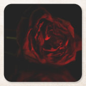 ファントム死ぬバラ スクエアペーパーコースター (正面)