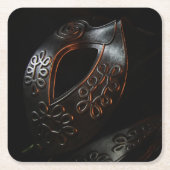 ファントム死ぬバラ スクエアペーパーコースター (正面)