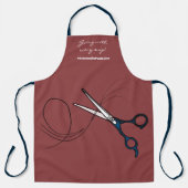 ファンドレ与えーザーとスニップヘアサロンエプロン エプロン (正面)
