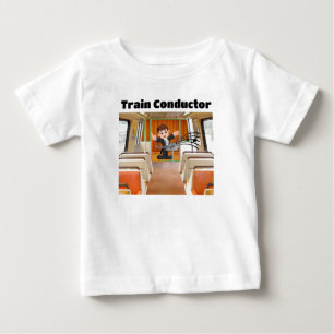 ファンニコーム車掌メロディ ベビーTシャツ
