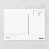 ファンニング春はがき ポストカード (裏面)