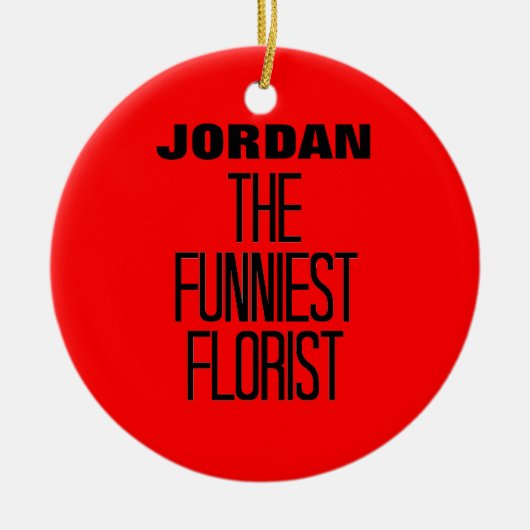ファンニーストフローリスト セラミックオーナメント (正面)