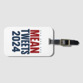 ファンニー・ツウィート 2024 おもしろしエレクション Trump  ラゲッジタグ (正面横)