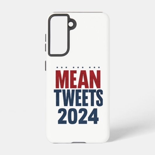 ファンニー・ツウィート 2024 おもしろしエレクション Trump  Samsung Galaxyケース (裏面)