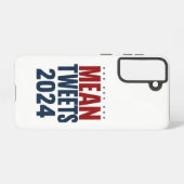 ファンニー・ツウィート 2024 おもしろしエレクション Trump  Samsung Galaxyケース (裏面横)