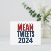 ファンニー 2024 おもしろい選挙 Trump  ポストカード (スタンド正面)