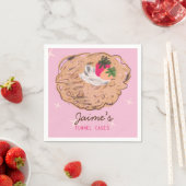 ファンネルケーキ食品トラックベイカー事業 スタンダードカクテルナプキン (インサイチュ)