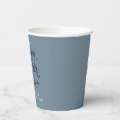 ファンハッピーチャラー日ハヌカブルー 紙コップ (左)