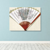 ファンパノラママップの顔に関する中国 キャンバスプリント (インサイチュ (ウッドフロア))