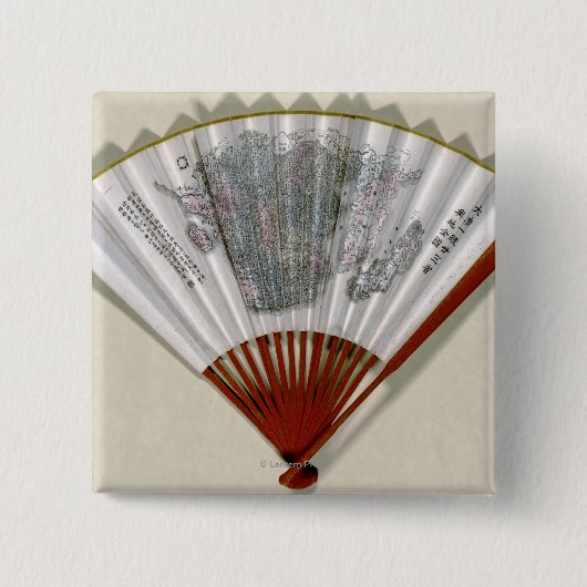 ファンパノラママップの顔に関する中国 缶バッジ (正面)