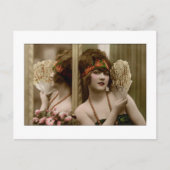 ファンビクトリアンと反射を持つ美しい ポストカード (正面)