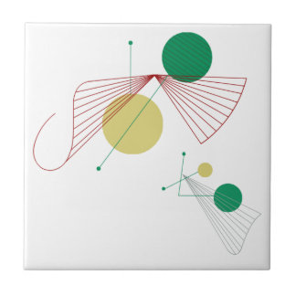 ファンファーレのセラミックタイルTrivet 4.25" -それをカスタマイズ! タイル