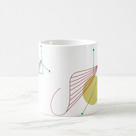 ファンファーレのマグのコーヒー コーヒーマグカップ (中央)