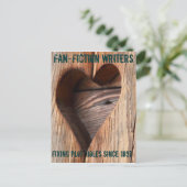 ファンフィクション作家:1897年以来のプロットホールの修正 ポストカード (スタンド正面)