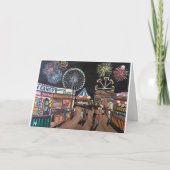 ファンフェア絵を描アットナイトズバイアルフレッドキツネ カード (正面)