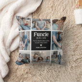 ファンフォトコラージュ定義かわいいモダンおじさん クッション (ブランケット)