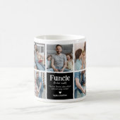 ファンフォトコラージュ定義かわいいモダンおじさん コーヒーマグカップ (中央)