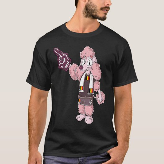 ファンプードルベルギー Tシャツ (正面)
