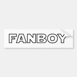 ファンボーイ バンパーステッカー