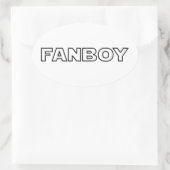 ファンボーイ 楕円形シール (バッグ)