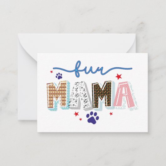 ファンママ ノートカード (正面)