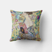 ファン付きレディグスタフクリムト クッション (裏面)