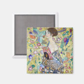 ファン付きレディグスタフクリムト マグネット (正面/裏面)