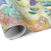 ファン付きレディグスタフクリムト ラッピングペーパー (ロールコーナー)