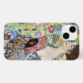 ファン付きレディグスタフクリムト Case-Mate iPhoneケース (裏面 (横))
