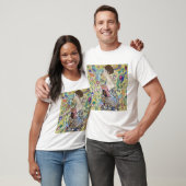ファン付きレディグスタフクリムト Tシャツ (ユニセックス)