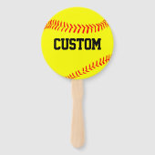 ファン向けカスタムFastpitchソフトボールファン！ ハンドファン (正面)
