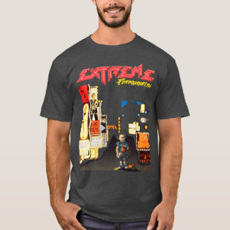 ファン必見の極端なアルバム Tシャツ