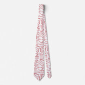 ファン応援の勇気付けられる語 ネクタイ (正面)