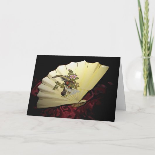 ファン日本のグリーティングカード カード (正面)