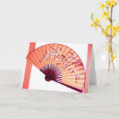 ファン日本のデコレーション – カード (黄色い花)