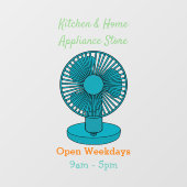 ファン漫画のイラストレーション ウィンドウサイン (シート)