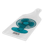 ファン漫画のイラストレーション カッティングボード (角)