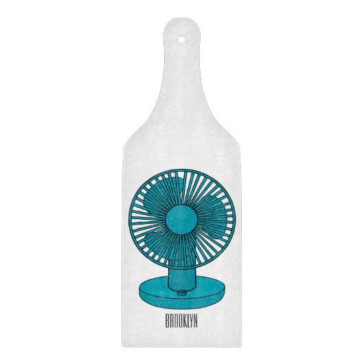 ファン漫画のイラストレーション カッティングボード (正面)