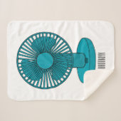 ファン漫画のイラストレーション シェルパブランケット (正面(横))